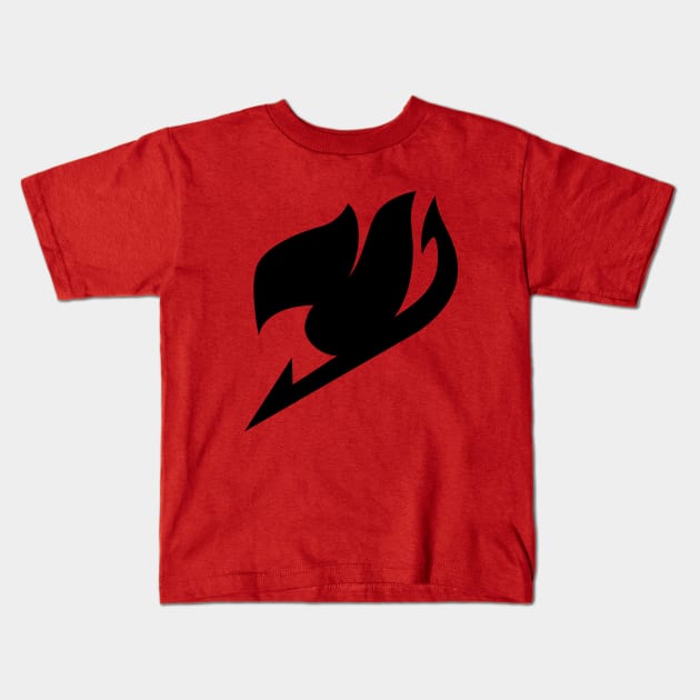 Cutest Fairytail Logo Kids T-Shirt by emodist